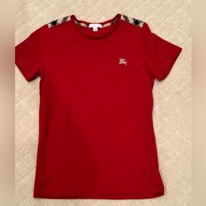 Boys Burberry S/S Tee Shirt